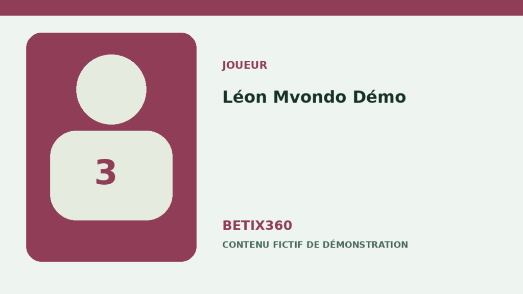 Léon Mvondo Démo